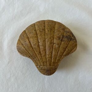 Shell Shaped Stone Trinket Box